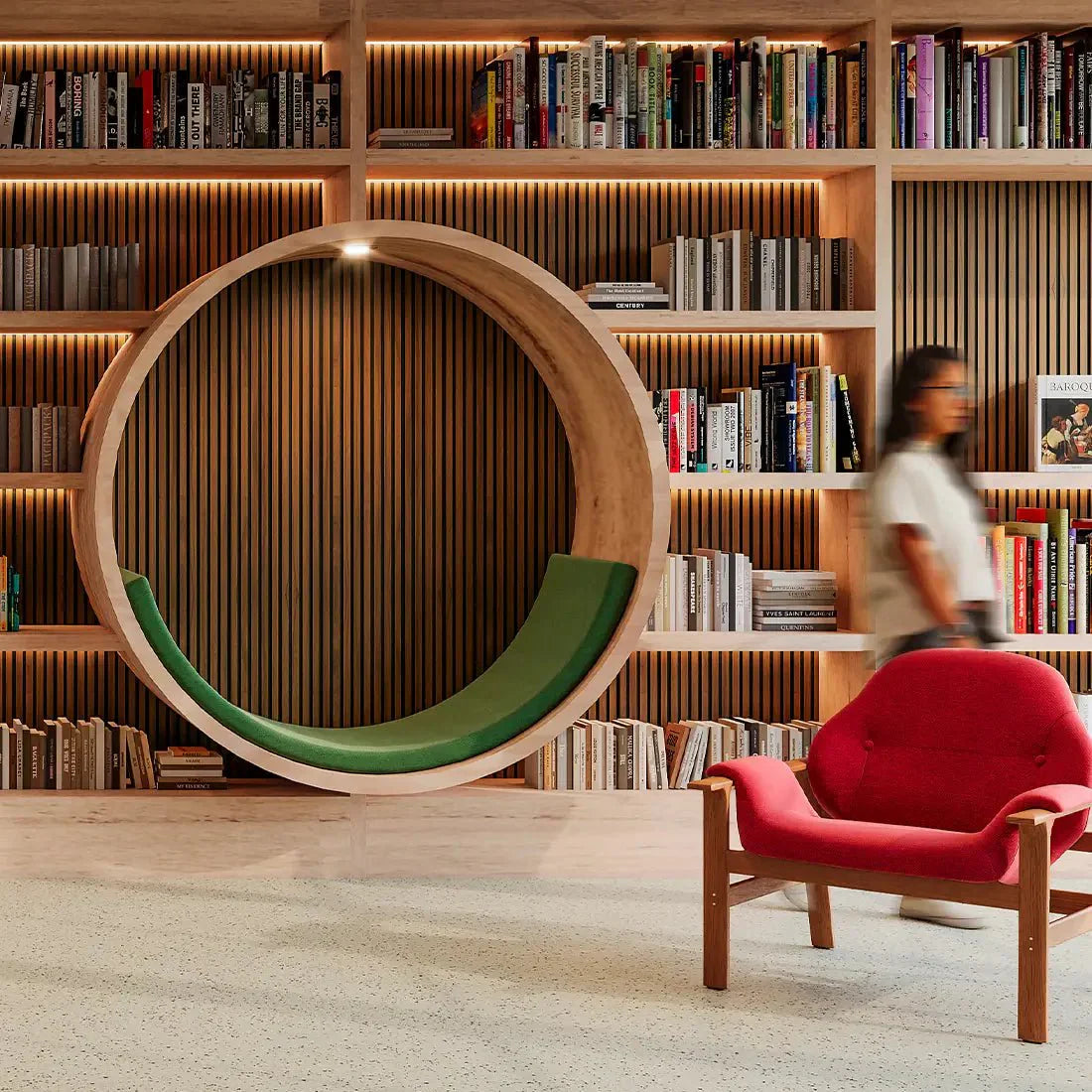 Selbstklebendes EVA-Laminat-Rillenpaneel | Linie Madeto | Mein Sockelleistenbereich