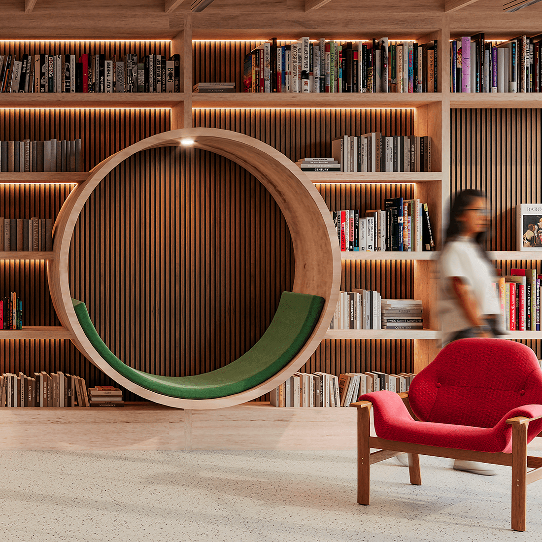 Selbstklebendes EVA-Laminat-Rillenpaneel | Linie Madeto | Mein Sockelleistenbereich