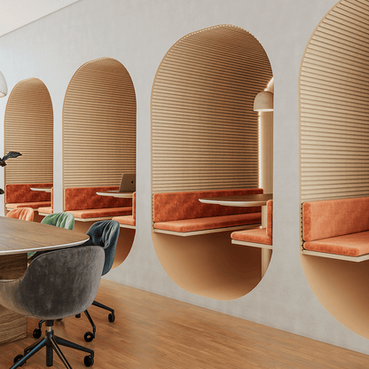 Selbstklebendes EVA-Laminat-Rillenpaneel | Linie Madeto | Mein Sockelleistenbereich