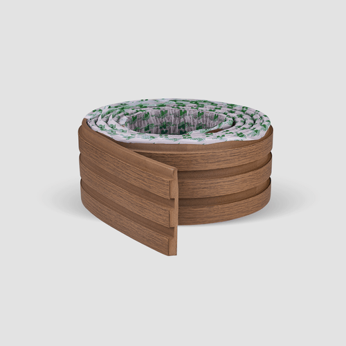 Selbstklebendes EVA-Laminat-Rillenpaneel | Linie Madeto | Mein Sockelleistenbereich