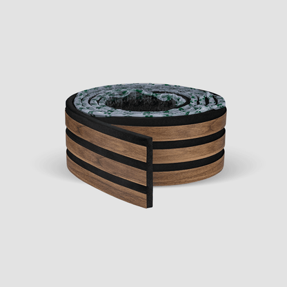 Selbstklebendes EVA-Laminat-Rillenpaneel | Linie Madeto | Mein Sockelleistenbereich