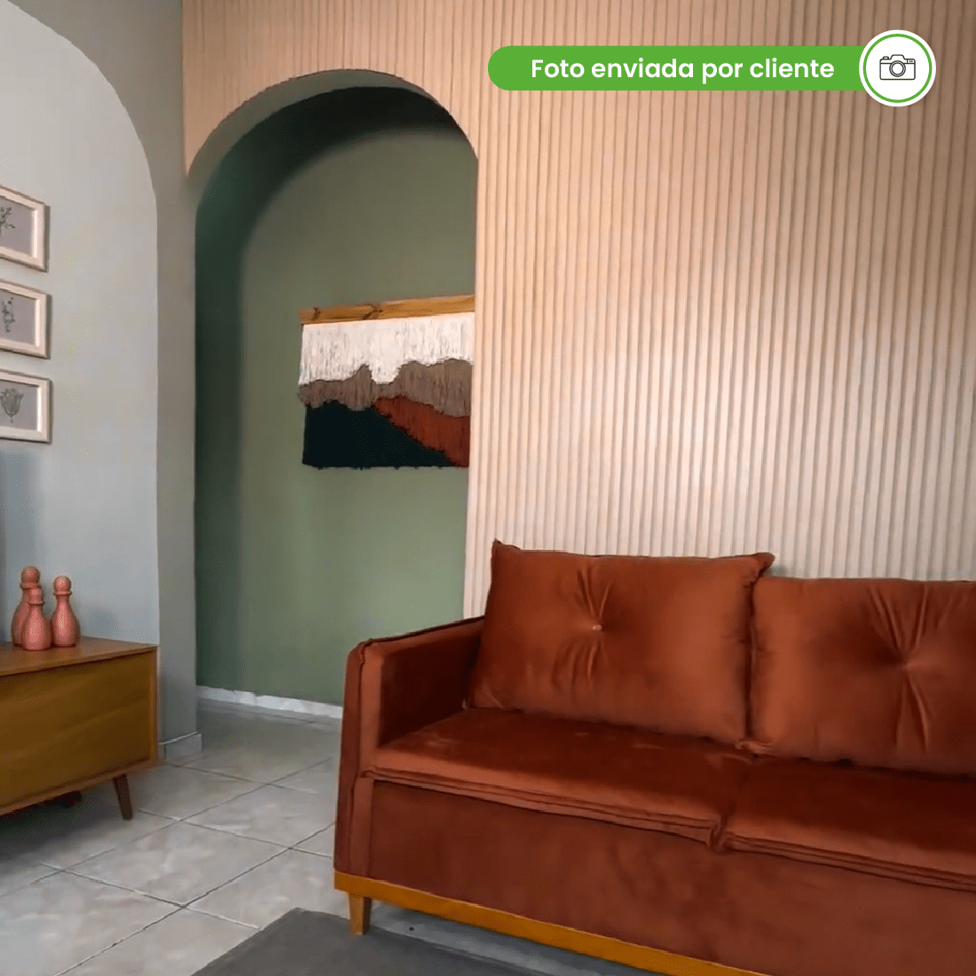 Selbstklebendes EVA-Laminat-Rillenpaneel | Linie Madeto | Mein Sockelleistenbereich